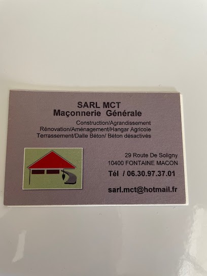 Sarl M.c.t., Maçon à Fontaine-Mâcon
