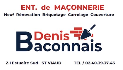 BACONNAIS DENIS (SAS), Maçon à Saint-Viaud