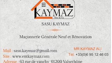 Sasu Kaymaz, Maçon à Bellegarde-sur-Valserine