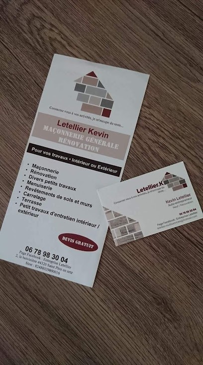 Letellier.k, Maçon à Saint-Père-en-Retz