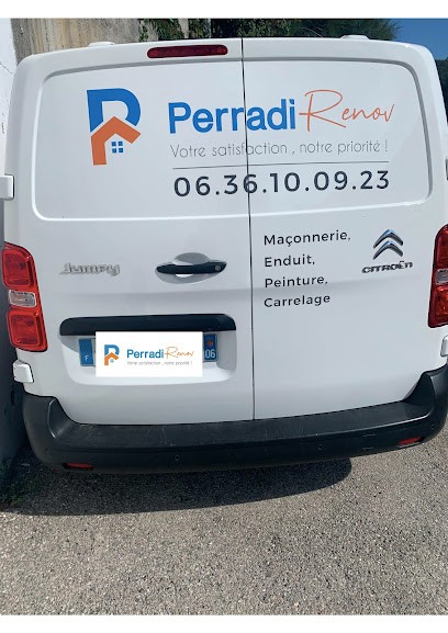 Perradi Renov, Maçon à Saint-Laurent-du-Var