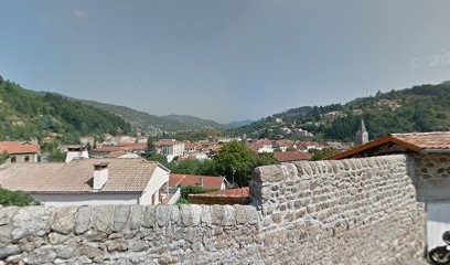 Bois Bruno, Maçon au Cheylard