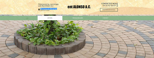 Ent. Alonso A.c Maçon à Crozet