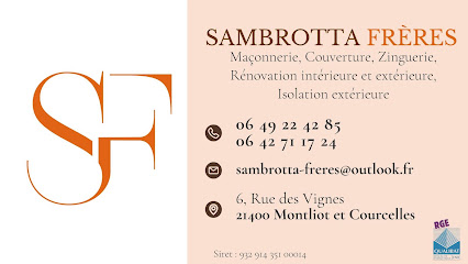 Sambrotta Freres, Maçon à Montliot-et-Courcelles