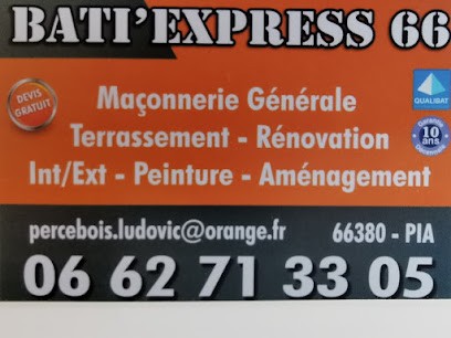 BATI' EXPRESS 66, Maçon à Pia