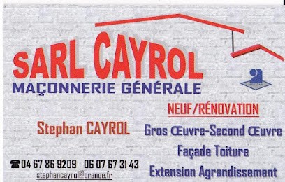Cayrol Stéphan Sarl, Maçon à Saint-Drézéry
