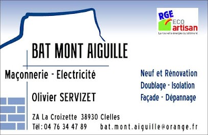 Bat Mont Aiguille : Maçonnerie / Electricité, Maçon à Clelles