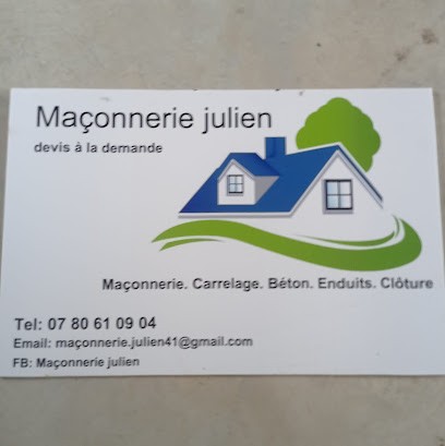 Maçonnerie Julien, Maçon à Mur-de-Sologne