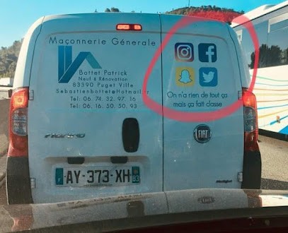 Bottet Patrick, Maçon à Puget-Ville