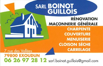 SARL BOINOT-GUILLOIS, Maçon à Exoudun