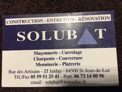 Solubat, Maçon à Saint-Jean-de-Luz