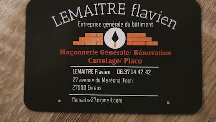 Entreprise LEMAITRE Flavien, Maçon à Évreux