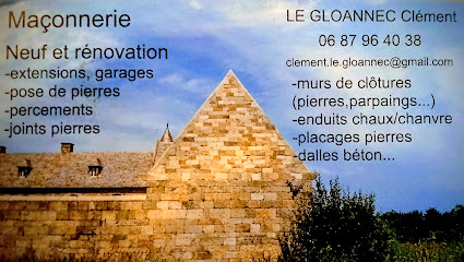 Le Gloannec Maçonnerie Maçon à Lannion