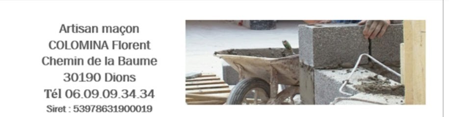 F. COLOMINA, Maçon à Dions