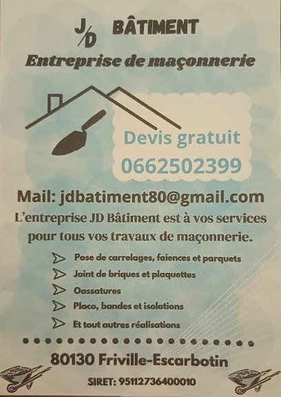 Devismes Johnny, Maçon à Friville-Escarbotin