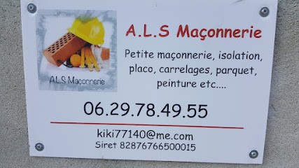 A.L.S Maçonnerie, Maçon à Ervauville