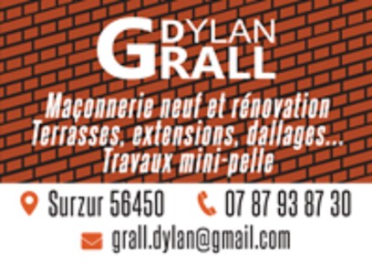 Grall Dylan, Maçon à Surzur