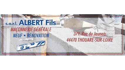 Albert Fils, Maçon à Thouaré-sur-Loire