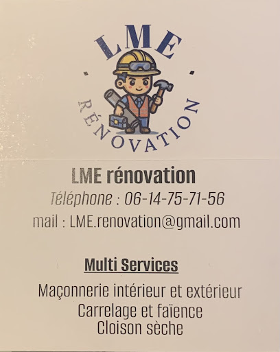 Lme Rénovation Maçon à Cholet