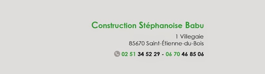 CSB (CONSTRUCTION STEPHANOISE BABU), Maçon à Saint-Étienne-du-Bois