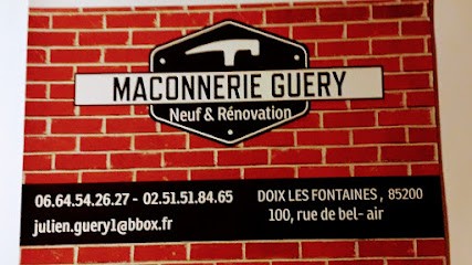 MAÇONNERIE GUERY, Maçon à Auchay-sur-Vendée