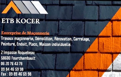 Etb Kocer, Maçon à Fourchambault