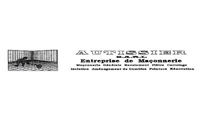 SARL Autissier, Maçon à Étiolles
